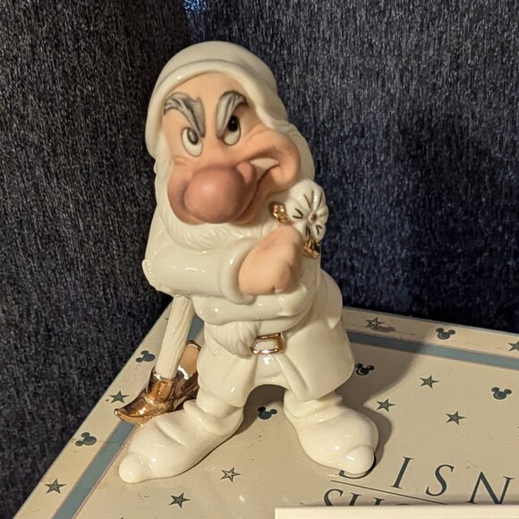 Retired Lenox Fine China "Grumpy" Figurine from the Movie Snow White - Picture 7 of 16